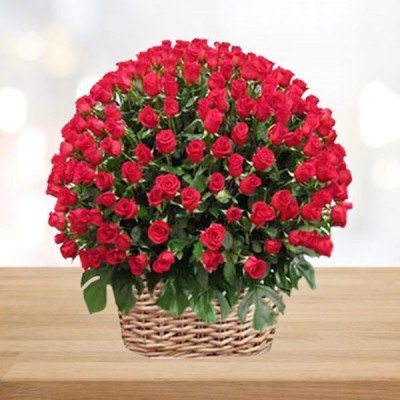 Roses Basket - Extra Large