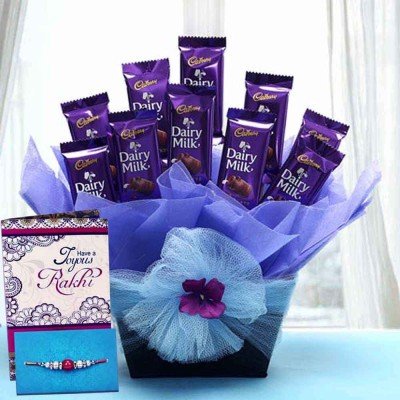 Rakhi Dairy Milk Hamper