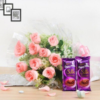 Birthday Flowers & Chocolates Online Delivery